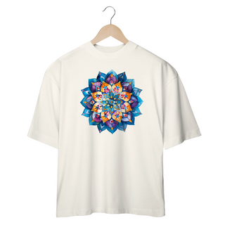 Nome do produtoCamiseta Oversized Mandala Serenidade Profunda