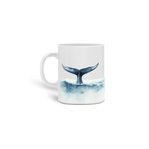 Caneca Baleia Azul