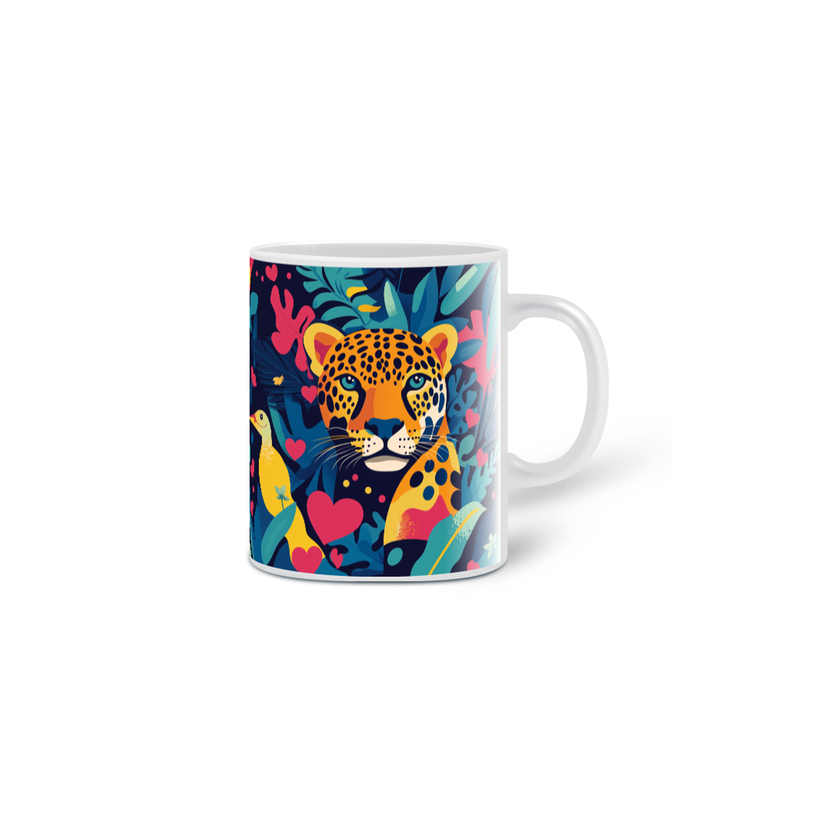 Nome do produto: Caneca Onça Pintada