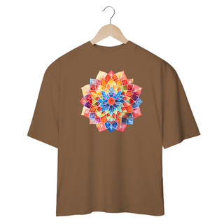 Nome do produtoCamiseta Oversized Mandala Harmonia Eterna