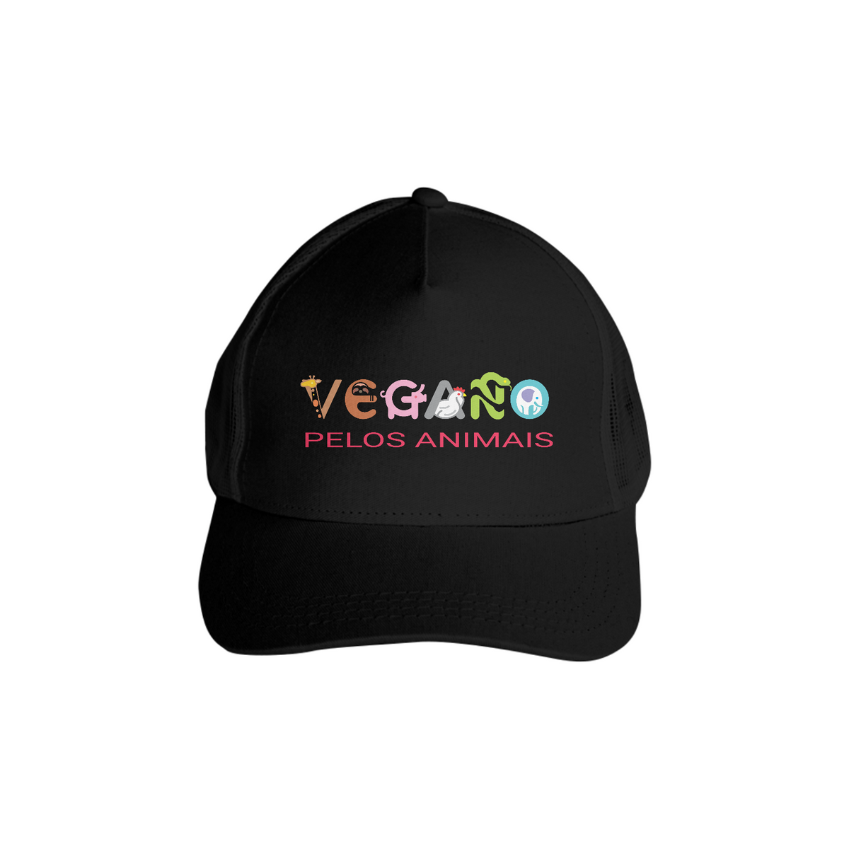 Nome do produto: Boné Vegano pelos Animais - sem tela