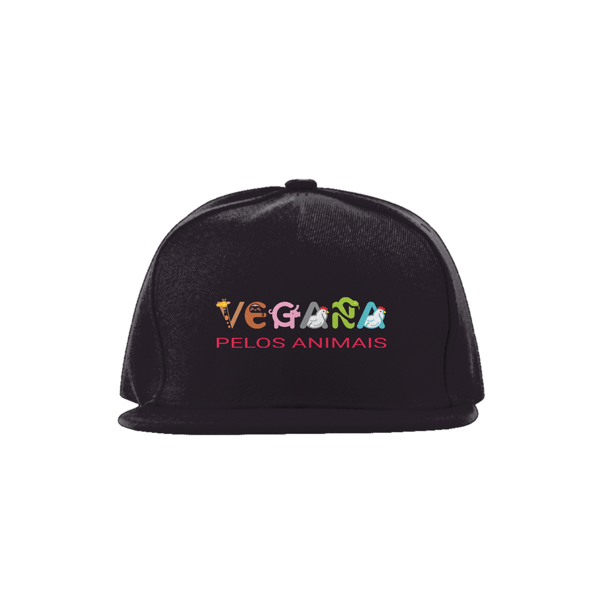 Nome do produto: Boné Vegana pelos Animais - Quality - Sem tela