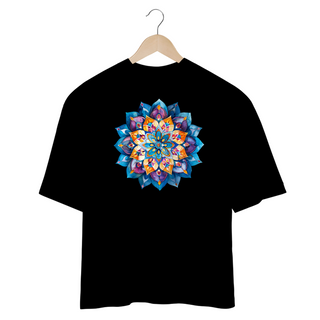 Nome do produtoCamiseta Oversized Mandala Serenidade Profunda