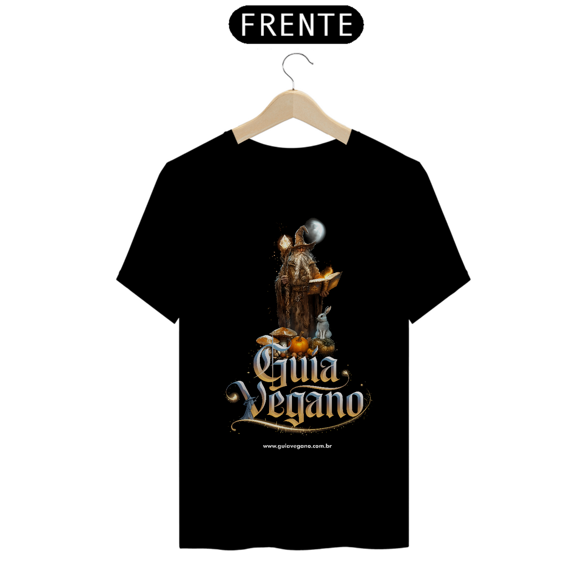 Nome do produto: Camiseta Guia Vegano Pima