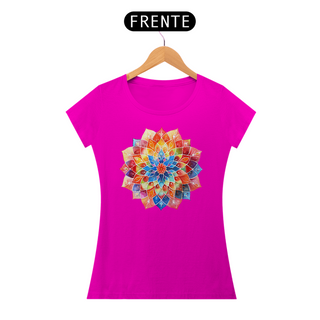 Nome do produtoCamiseta Baby Look Mandala Harmonia Eterna