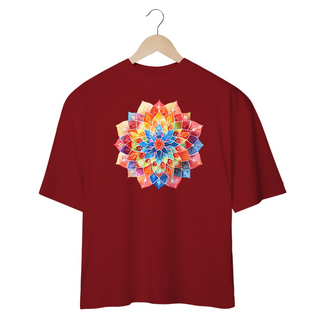 Nome do produtoCamiseta Oversized Mandala Harmonia Eterna