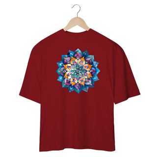 Nome do produtoCamiseta Oversized Mandala Serenidade Profunda