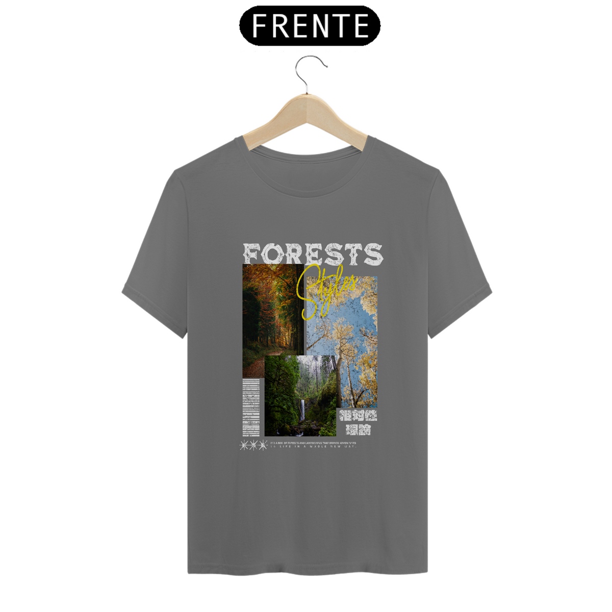 Nome do produto: Camiseta Estonada Forests