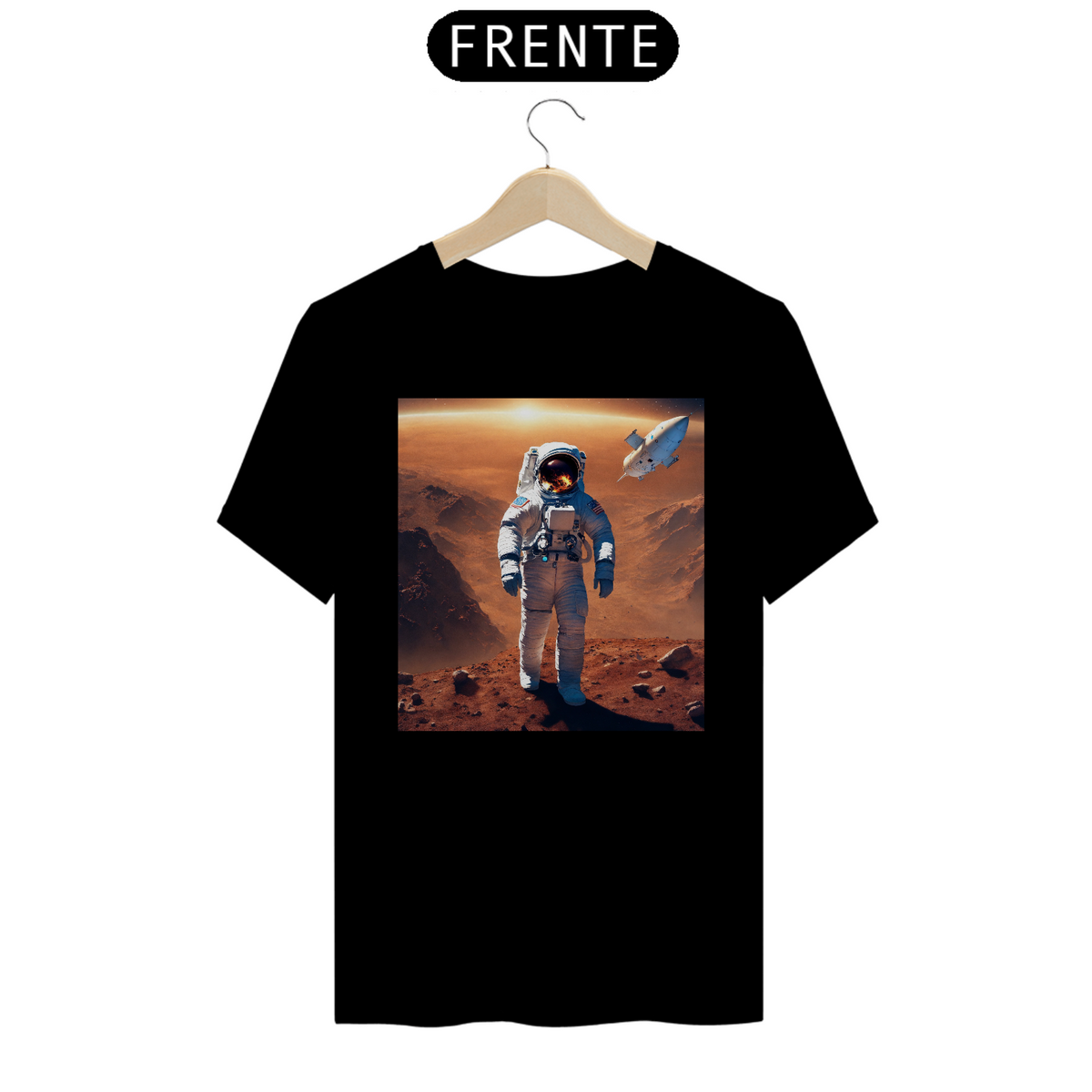 Nome do produto: Camiseta Astronauta em Marte
