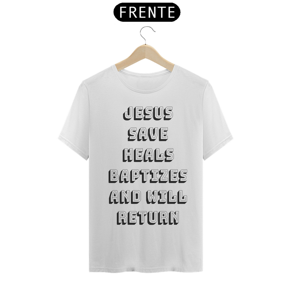 Nome do produto: T-shirt prime Jesus salva