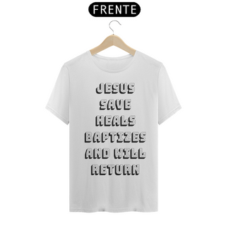 Nome do produtoT-shirt prime Jesus salva