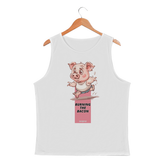 Nome do produtoRegata Dry UV Masculina - Burning The Bacon