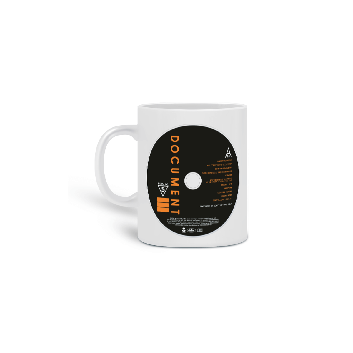 Nome do produto: R.E.M. - Document - Caneca