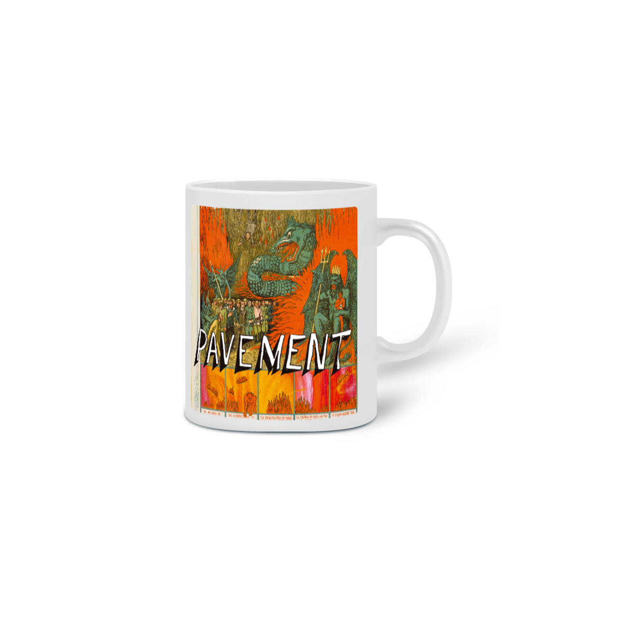 Nome do produto: Pavement - Quarantine - Caneca