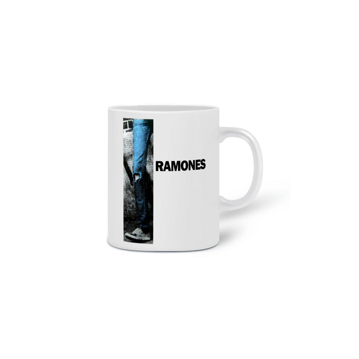 Nome do produto: Ramones - Rockaway Beach - Caneca