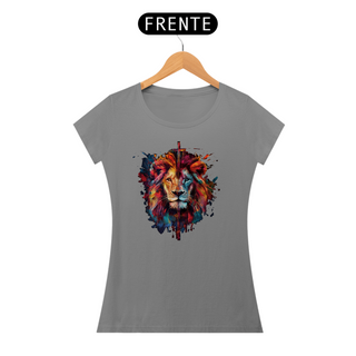 Nome do produtocamiseta feminina Leão