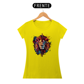 Nome do produtocamiseta feminina Leão