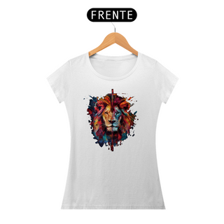 Nome do produtocamiseta feminina Leão