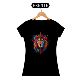 Nome do produtocamiseta feminina Leão