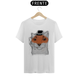 Camiseta meme - Gato fumando