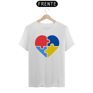 Camiseta T-Shirt - Coração Autista