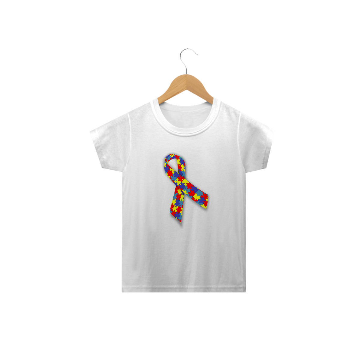 Nome do produto: Camiseta Infantil - Simbolo Autismo