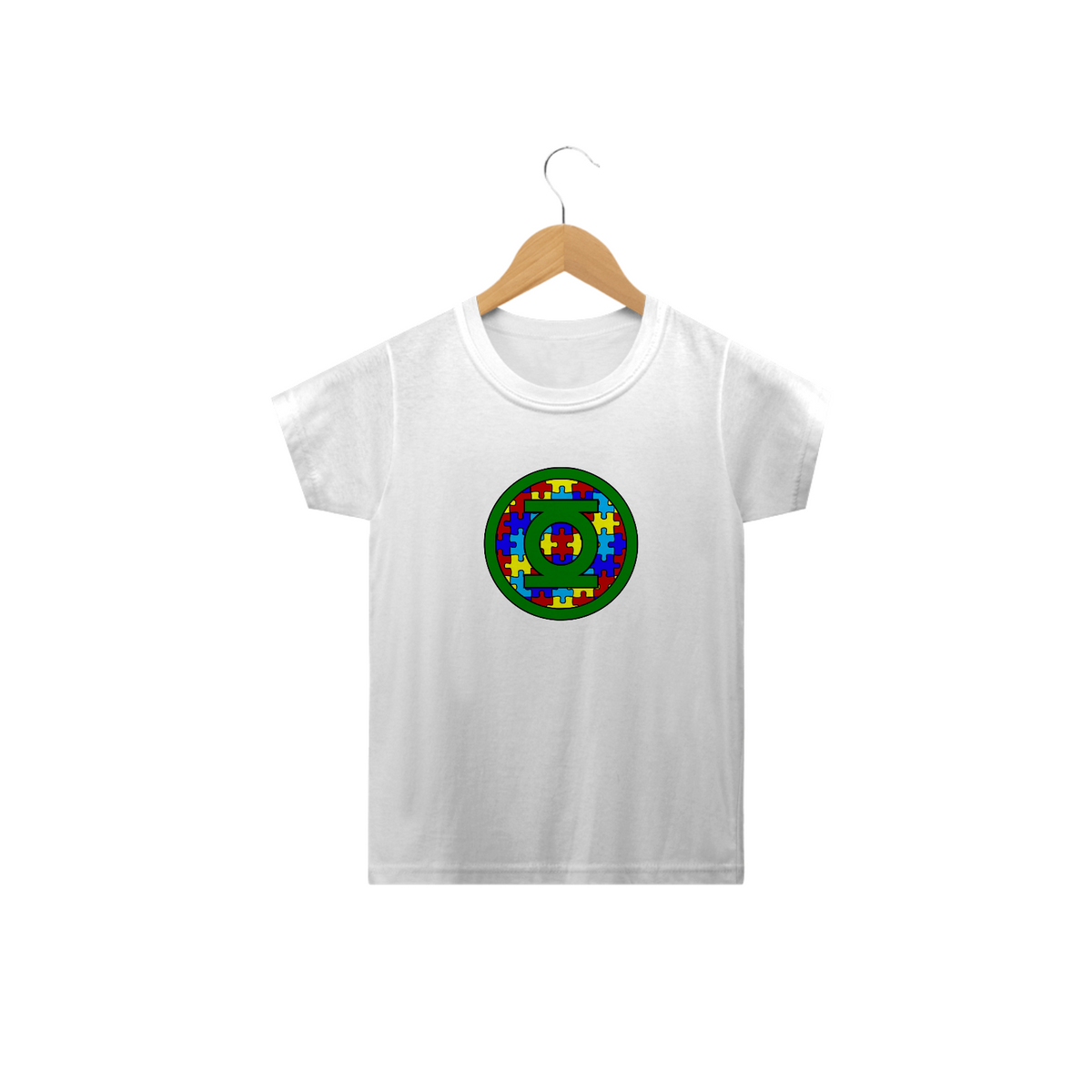 Nome do produto: Camiseta Infantil - Lanterna Verde