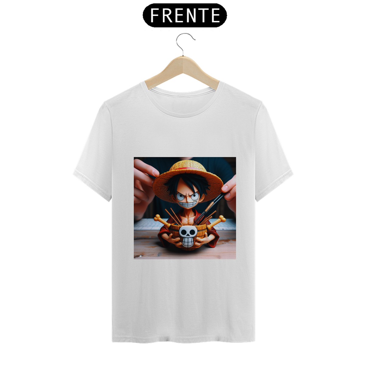 Nome do produto: T-Shirt Monkey D. Luffy - O Chapéu de Palha (One Piece)