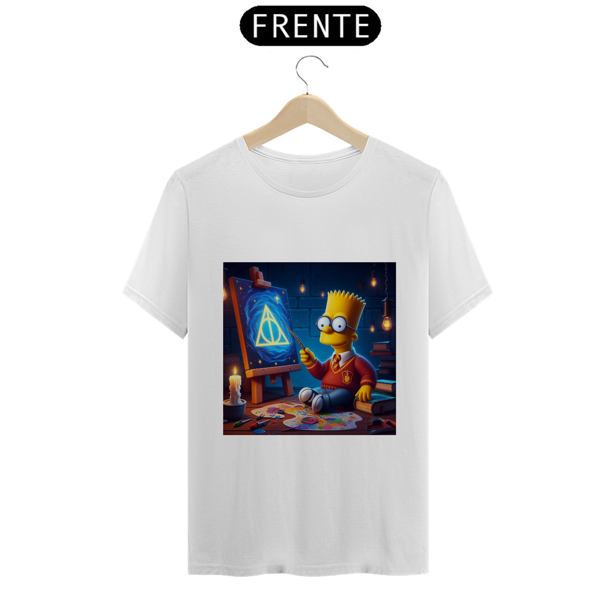 Nome do produto: T-Shirt Bart Grifinória