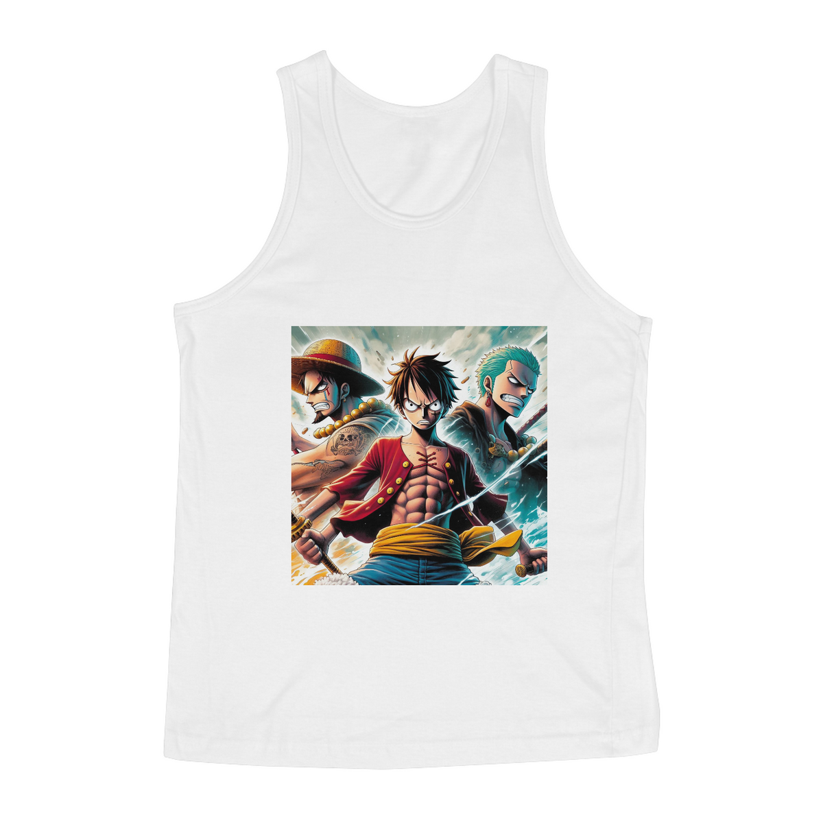 Nome do produto: Camiseta Regata One Piece