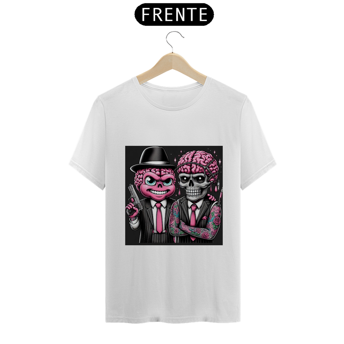 Nome do produto: T-Shirt Mafia Skull