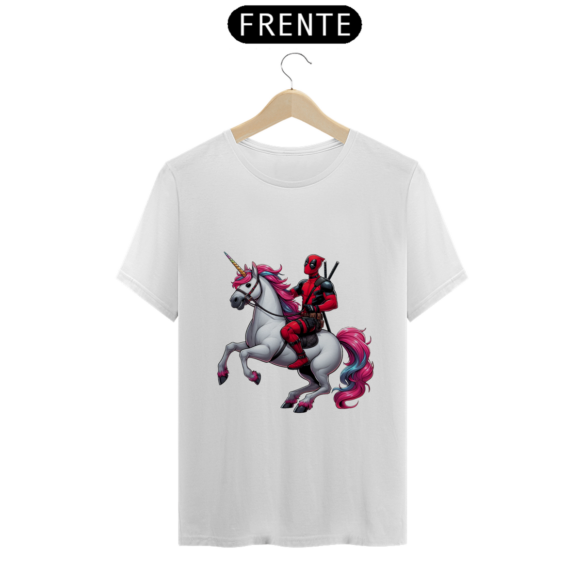 Nome do produto: T-Shirt Deadpool Unicórnio