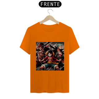 Nome do produtoT-Shirt Luffy, Zoro e Shanks (One Piece)