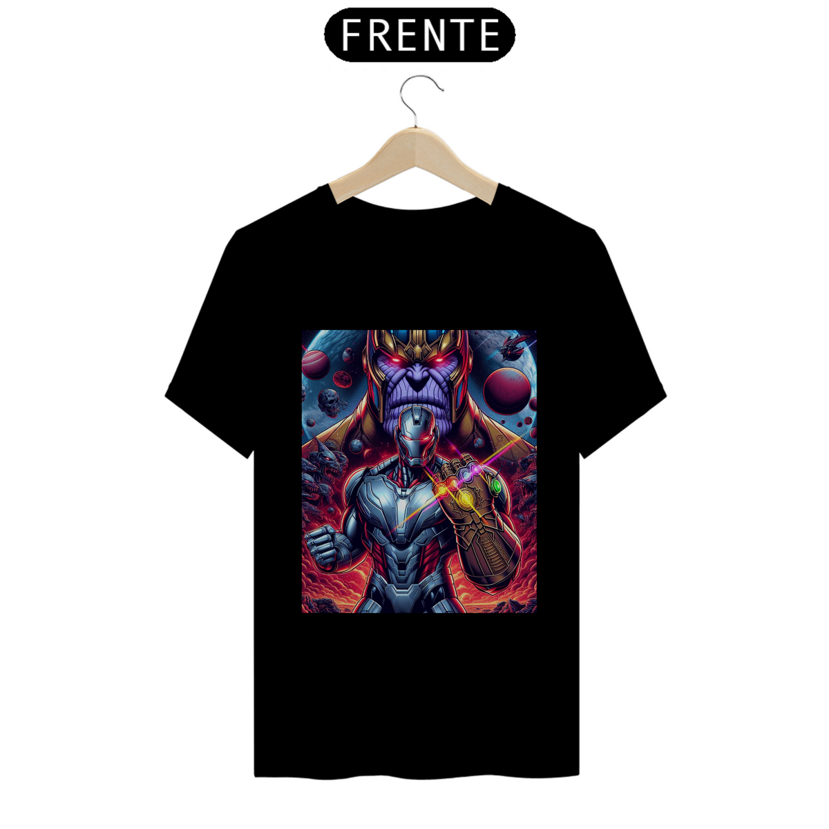 Nome do produto: T-Shirt Ultron & Thanos