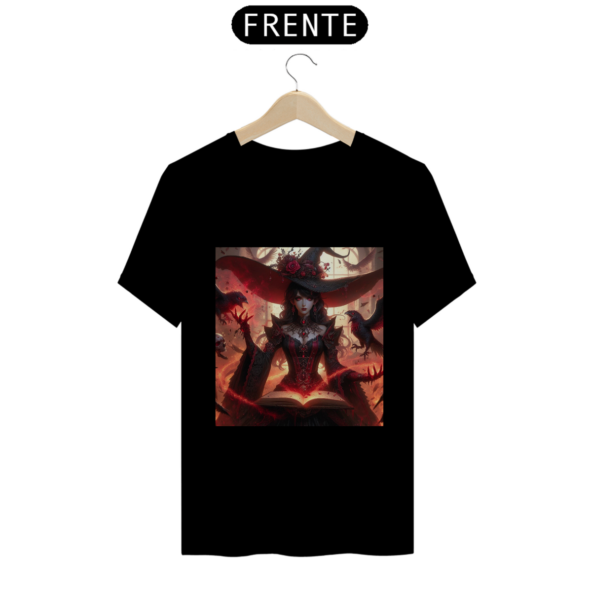 Nome do produto: T-Shirt Feiticeira Escarlate