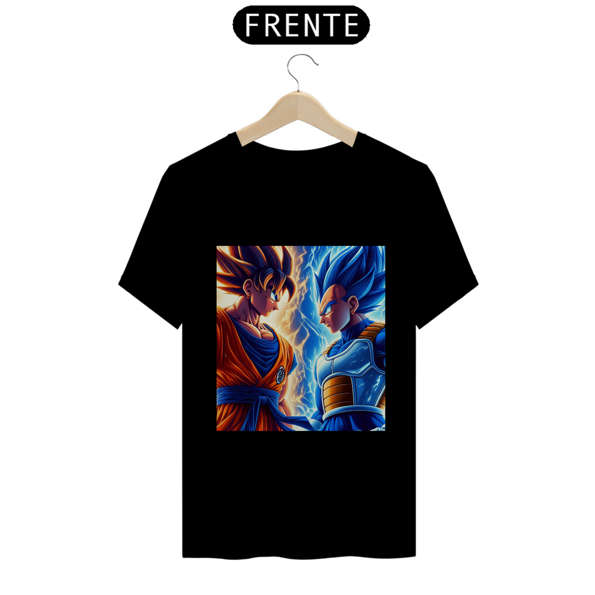 Nome do produto: T-Shirt Goku & Vegetta (Dragon Ball)