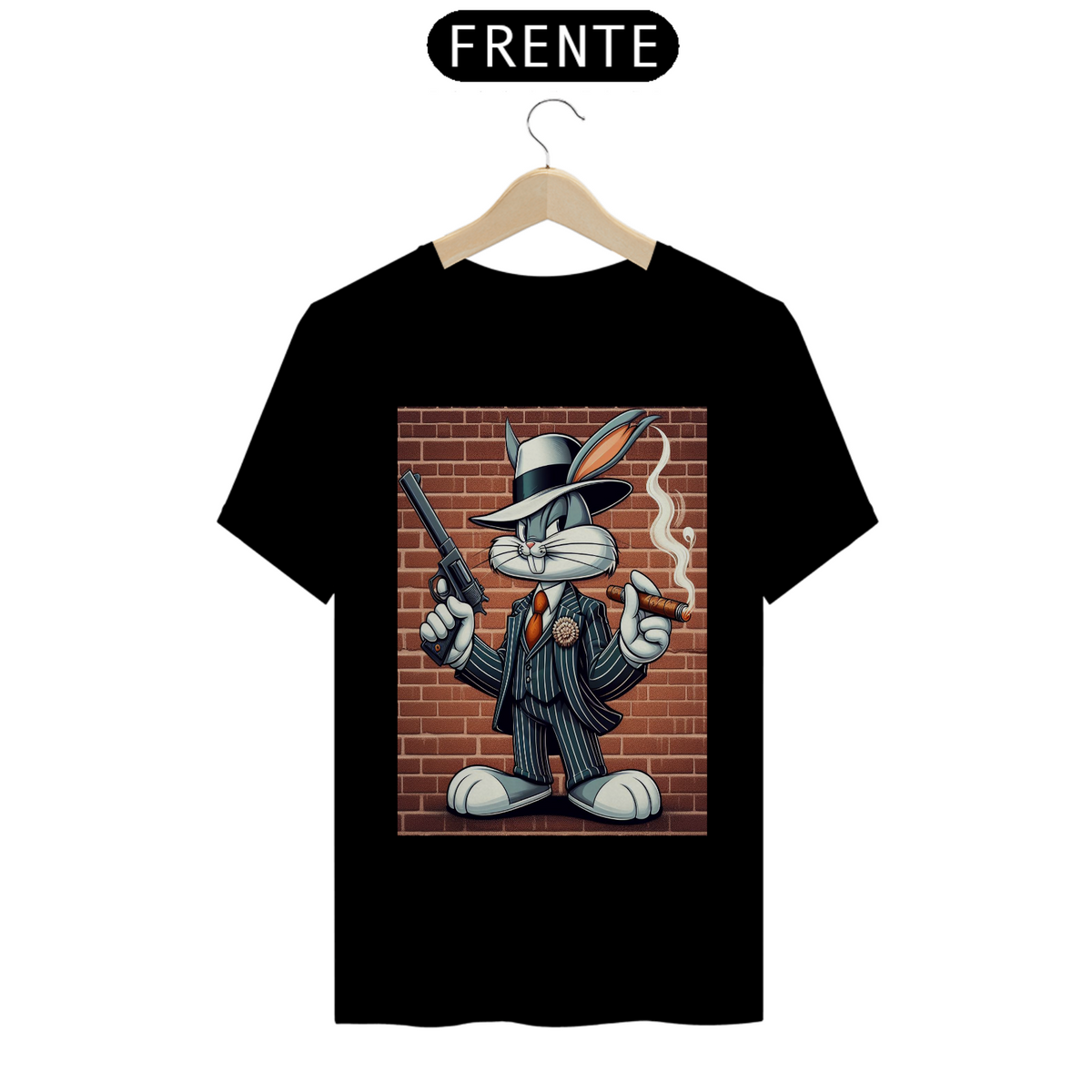 Nome do produto: T-Shirt Pernalonga Gangster