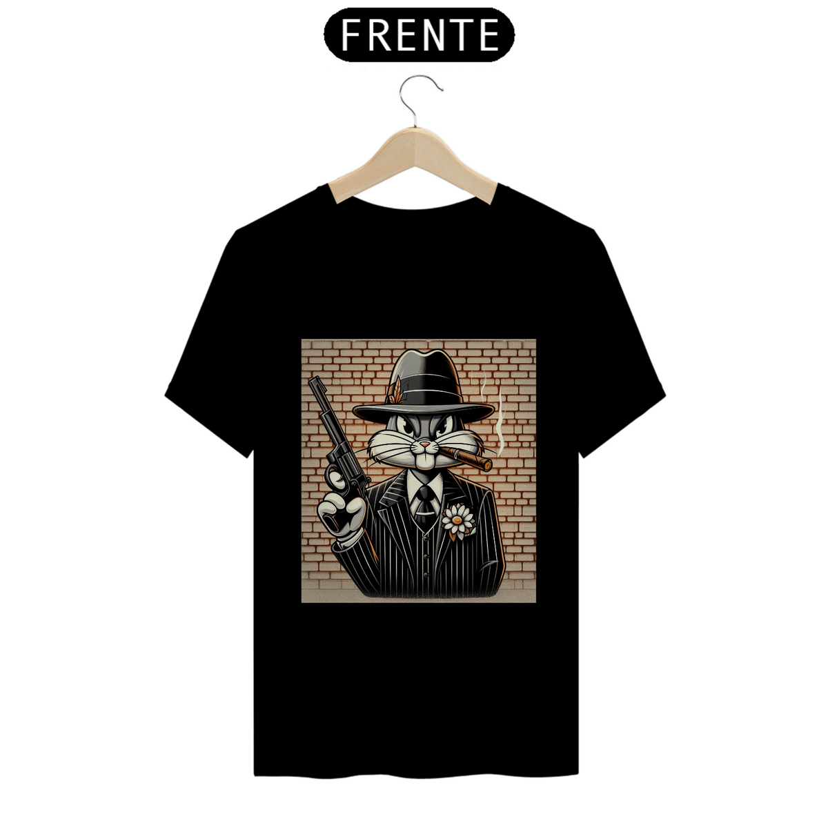 Nome do produto: T-Shirt Pernalonga Gangster