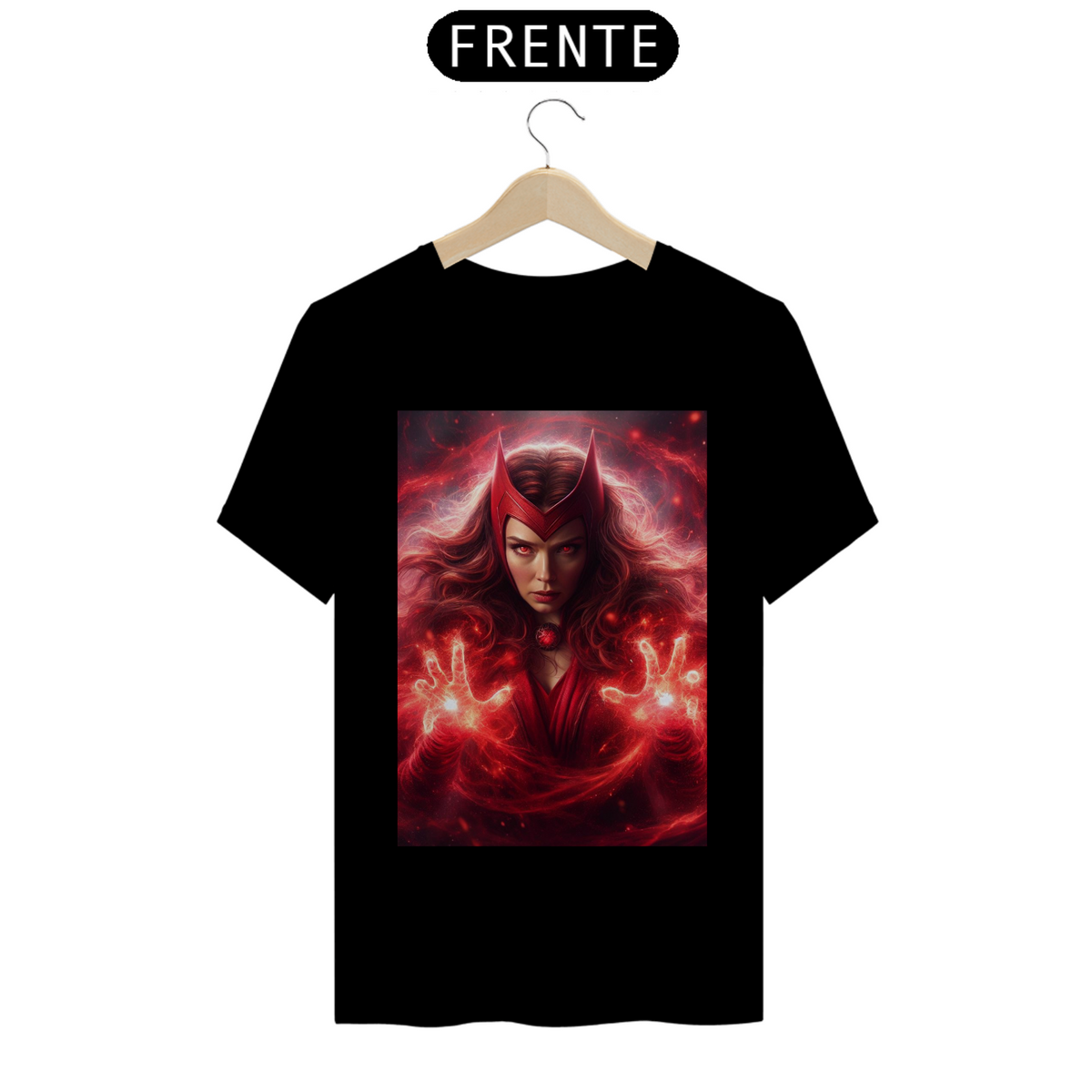 Nome do produto: T-Shirt Wanda - Feiticeira Escarlate (Marvel)