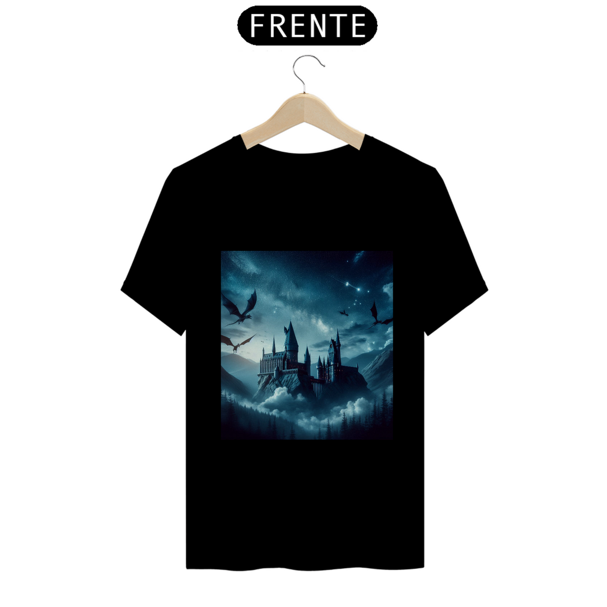 Nome do produto: T-Shirt Hogwarts (Harry Potter)