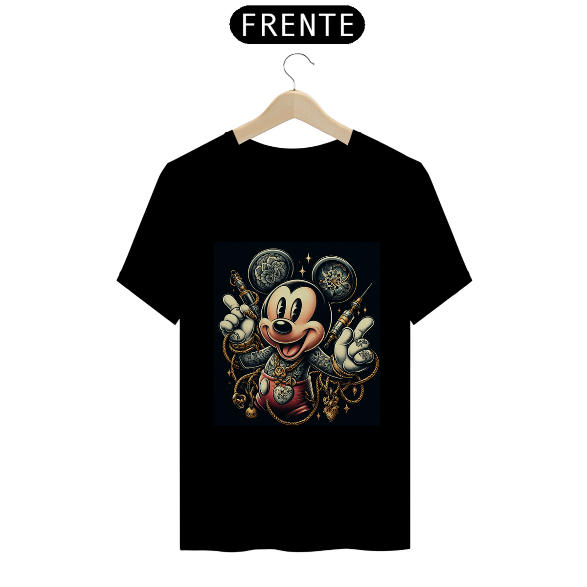Nome do produto: T-Shirt Mickey Ink