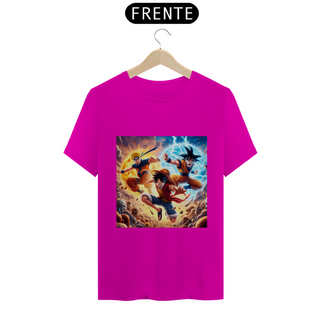 Nome do produtoT-Shirt Luffy, Naruto e Goku