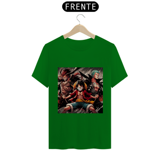 Nome do produtoT-Shirt Luffy, Zoro e Shanks (One Piece)