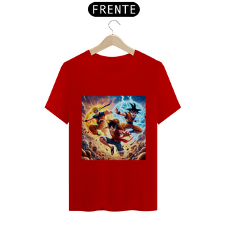 Nome do produtoT-Shirt Luffy, Naruto e Goku