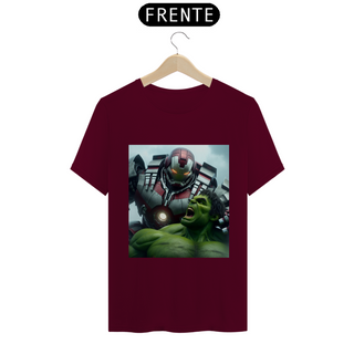 Nome do produtoT-Shirt Hulk e Homem de Ferro (Hulkbuster)