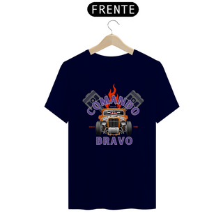 Nome do produtoCamiseta tributo Comando Bravo II Estilo Hot Rod - Unissex