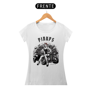 T-Shirt Feminino Pinup - Baby Long Quality