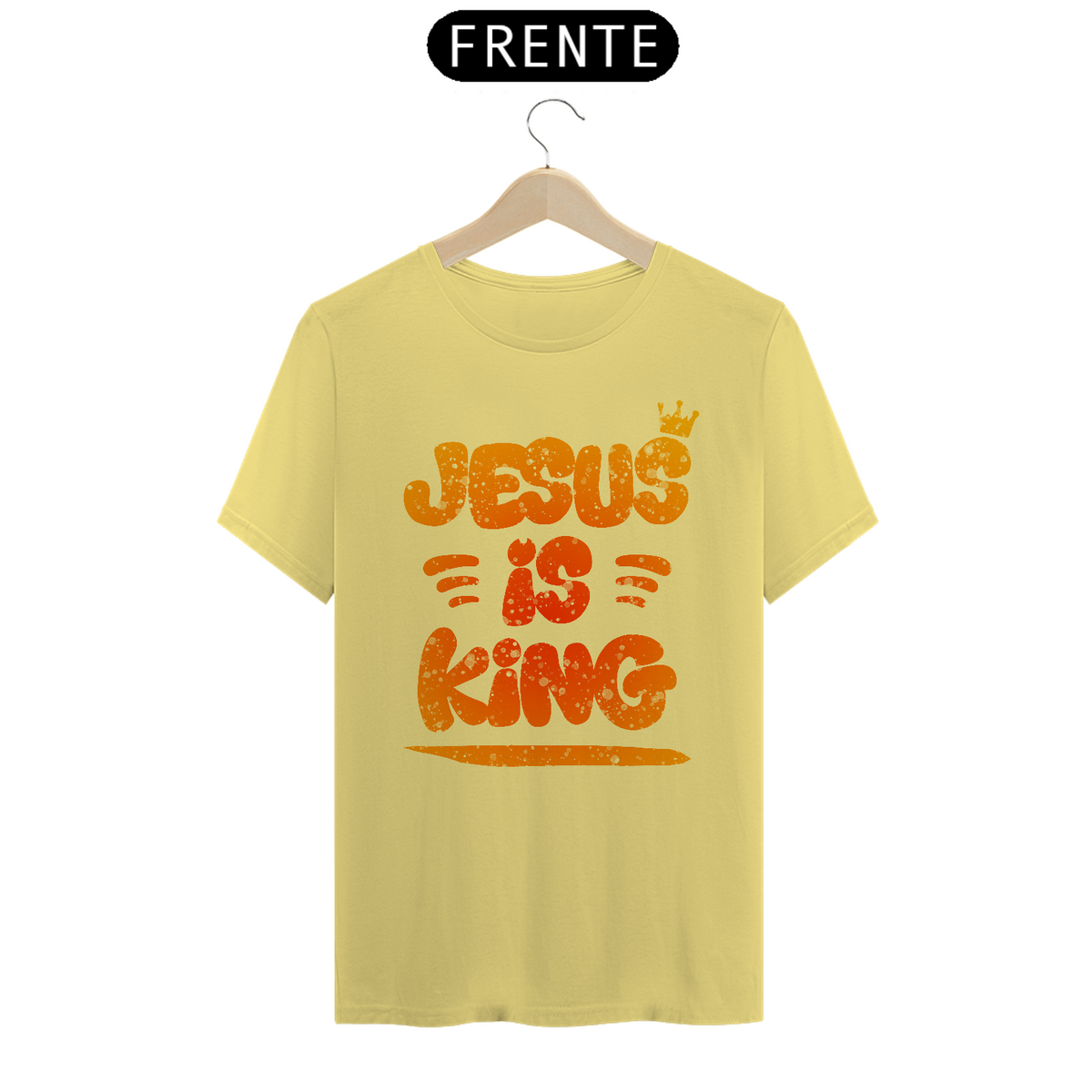 Nome do produto: Jesus Is King Grafite Estonada