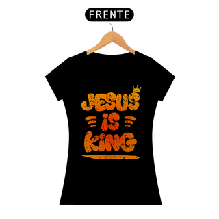 Nome do produtoBaby Look Jesus Is King Grafite Premium