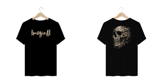 Camiseta ImaginAI Skull Plus Size